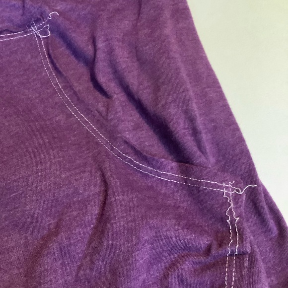 Torrid Lightweight Hoodie Burnout Pattern Purple2X - Picture 6 of 6